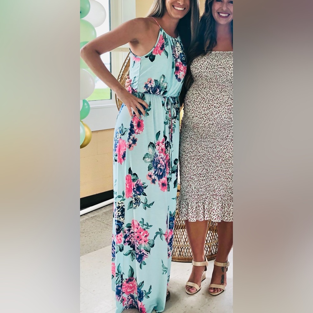 Vanilla Bay Pastel Floral Dress